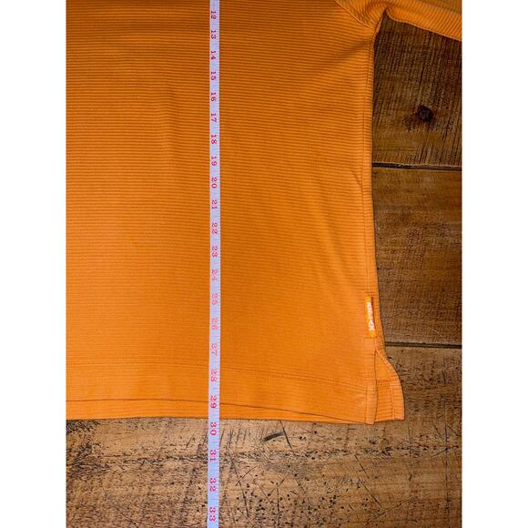 Mens Tommy Bahama Relax Orange Pima Cotton Long Sleeve Ribbed Pullover Size XL‎ - Picture 11 of 11